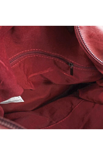 JGL Dámsky štýlový hnedý ruksak z imitácie kože