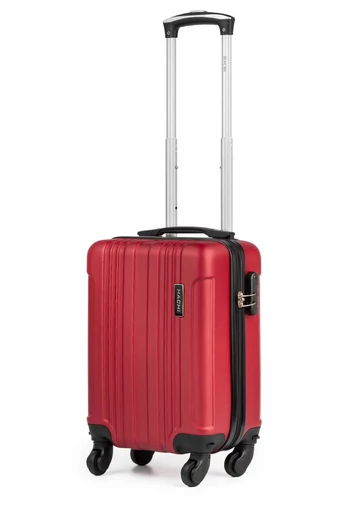 Hachi vínový kufor s pevnými stenami Veľkosť Wizzair (40*30*20cm)