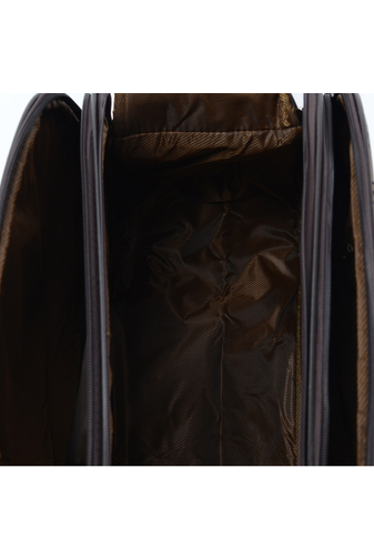 BONLUO veľký kufor béžový so vzorom dámskych topánok (50*34*26 cm)