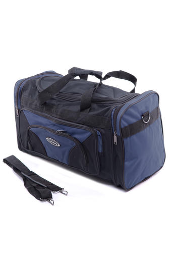 Modrá stredná cestovná taška (65 x 33 x 28 cm)