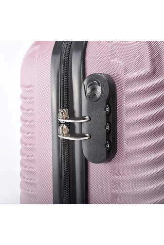 Bonluo Rosegold Bezplatný Palubný Kufor veľkosti  Wizzair (40x30x20cm)