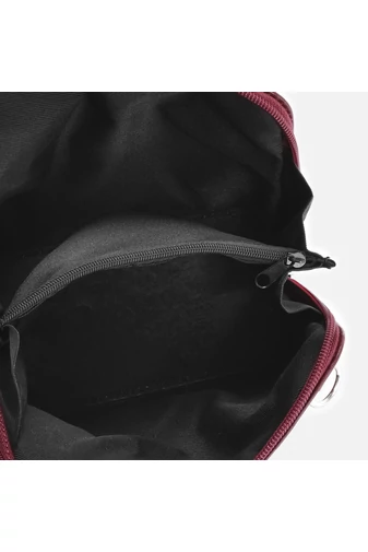 Vera Pelle biela malá crossbody kabelka z prírodnej kože