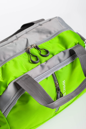 RHINO Zeleno-sivá cestovná taška Ryanair veľkosť (40*24*20cm)