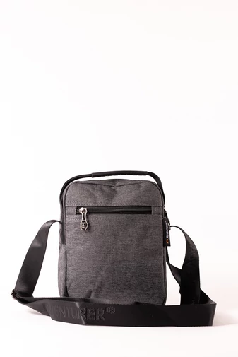 Adventure Geantă Crossbody Bărbați Gri Din Pânză