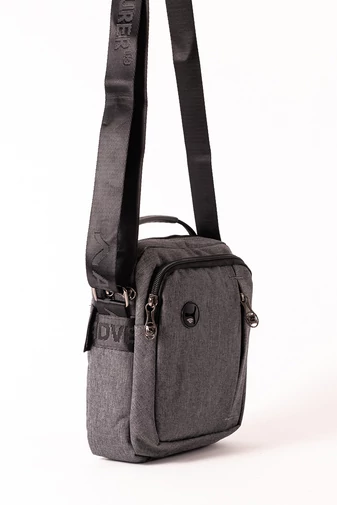 Adventure Geantă Crossbody Bărbați Gri Din Pânză
