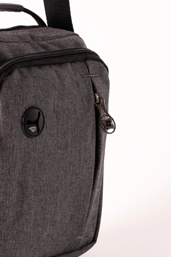 Adventure Geantă Crossbody Bărbați Gri Din Pânză