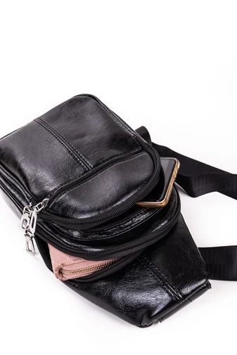 Crossbody kabelka a ruksak Venti z hnedej koženky