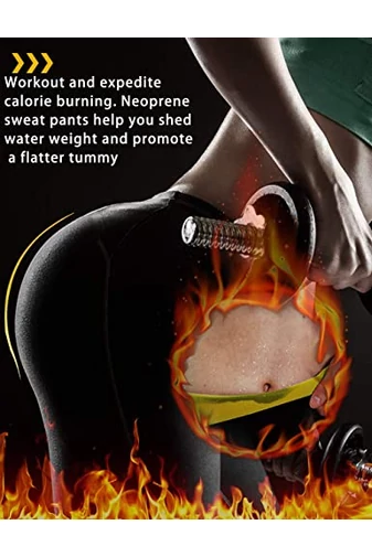 Neoprénové nohavice na chudnutie a tvarovanie postavy, veľkosť L - HOT SHAPERS