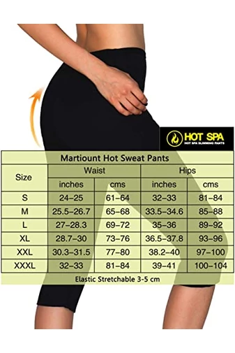 Neoprénové nohavice na chudnutie a tvarovanie postavy, veľkosť L - HOT SHAPERS