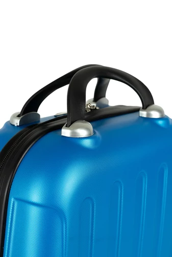 Jony modrý kufor s pripevnením na kufor WIZZAIR RYANAIR VEĽKOSŤ 32x27x15