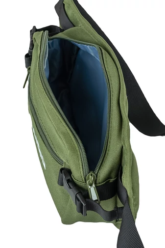 Zelená unisex polyesterová kabelka