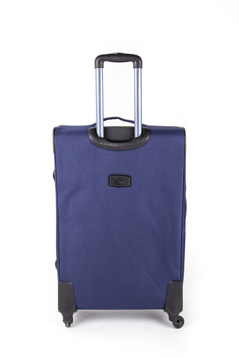 Besty Sada modrých kufrov textilný, s rozšíriteľným priestorom