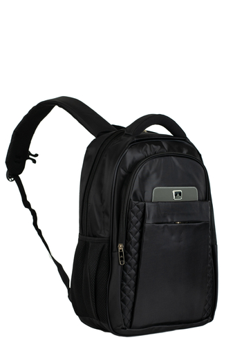 BONLUO čierny veľký batoh s mnohými vreckami, prémiovej kvality, veľkosť (53 * 36 * 13 cm)
