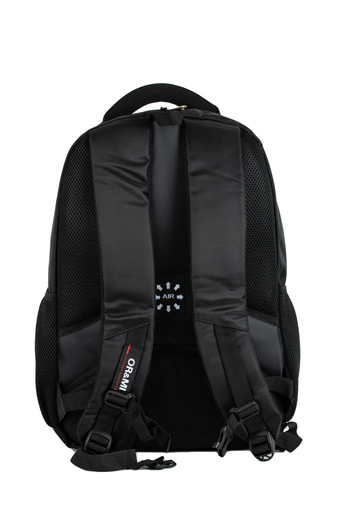 BONLUO čierny veľký batoh s mnohými vreckami, prémiovej kvality, veľkosť (53 * 36 * 13 cm)