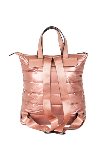Ružová 2v1 nepremokavá taška na rameno/batoh