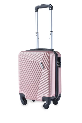 Zlatoružový plastový kufor, s rozmerom Wizzair (40*30*20cm)