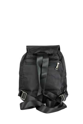 D.D.DAS čierny mini batoh z vodeodolného materiálu s mačacími ušami