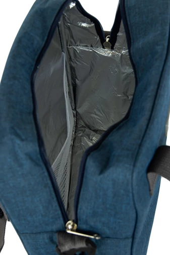 Čierna termoizolačná kabelka / Crossbody taška