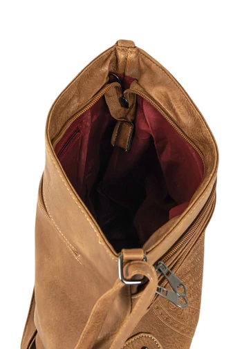 BONLUO čierna crossbody kabelka z umelej kože