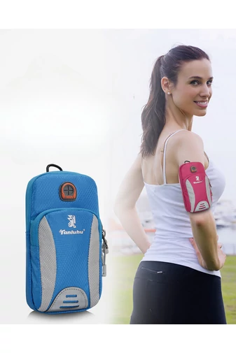 Bonluo Modrá multifunkčná fitness taška vyrobená z vodeodolného materiálu