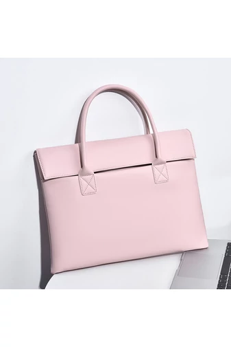Bonluo Ružová  vodotesná taška na notebook, veľkosťou 14" (28*38*5cm)