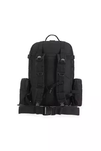 Bonluo čierny vojenský batoh  3v1 s odnímateľnými vreckami, veľkosť (53x38x13cm)