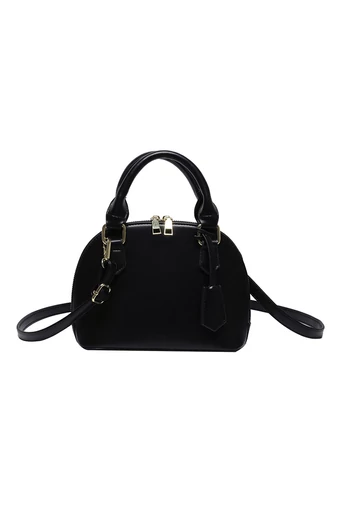Bonluo elegantná čierna mini kabelka/crossbody kabelka z ekokože