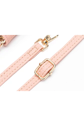 Bonluo malá Crossbody kabelka/ Peňaženka s vyšívanými čerešňovými kvetmi, umelá koža, Veľkosť 19*11*5cm