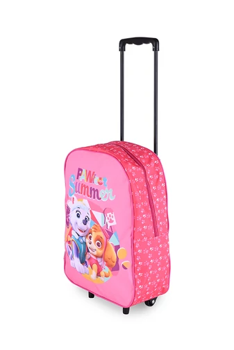 Ružový ruksak na kolieskach pre dievčatá s motívom Paw Patrol, Veľkosť 39*30*13cm