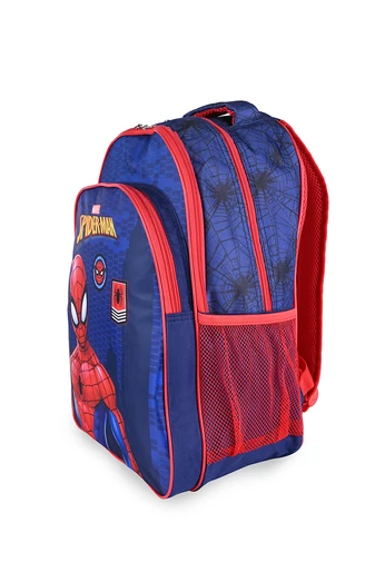 Modrý Batoh pre chlapcov so vzorom Spiderman, Rozmery 40*31*13 cm