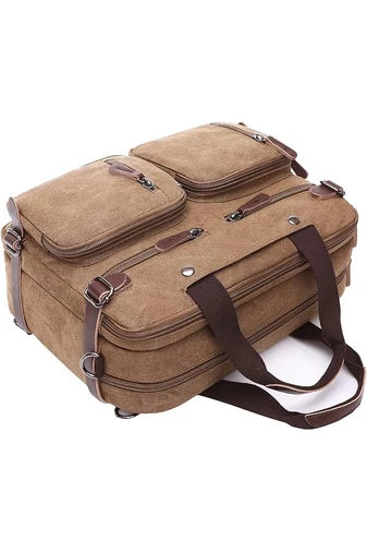 Bonluo Hnedý multifunkčný batoh 3v1 Premium Quality Veľkosť 32*44*13cm