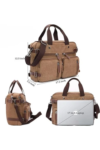 Bonluo Hnedý multifunkčný batoh 3v1 Premium Quality Veľkosť 32*44*13cm