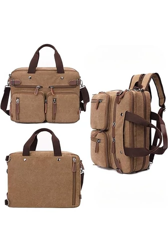 Bonluo Hnedý multifunkčný batoh 3v1 Premium Quality Veľkosť 32*44*13cm