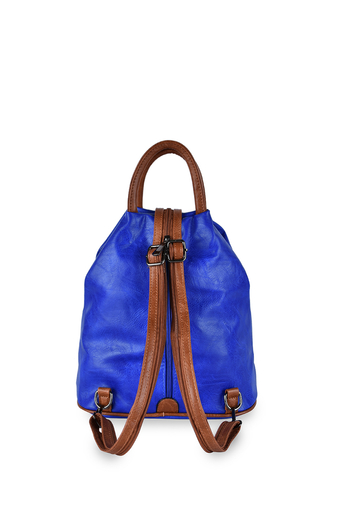 JGL kráľovsky modrý Štýlový dámsky ruksak z imitácie kože