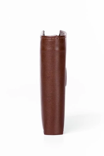Pierre Cardin Tmavohnedá pánska peňaženka z pravej kože Veľkosť (13x11x2,5cm)