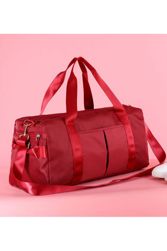 Bonluo červená cestovná taška s jednou priehradkou na topánky WIZZAIR RYANAIR Veľkosť 40*25*20cm