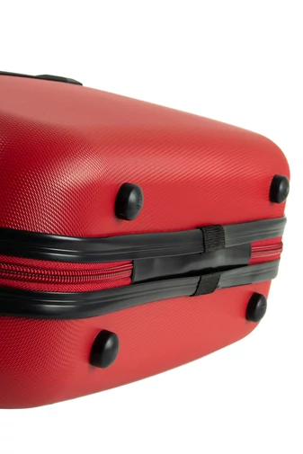 Vínovo Červená kozmetická ABS taška Bonluo s kódovým zámkom  Wizzair Veľkosť (24*30*14cm)