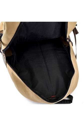Bonluo hnedý veľký turistický batoh s predĺžením