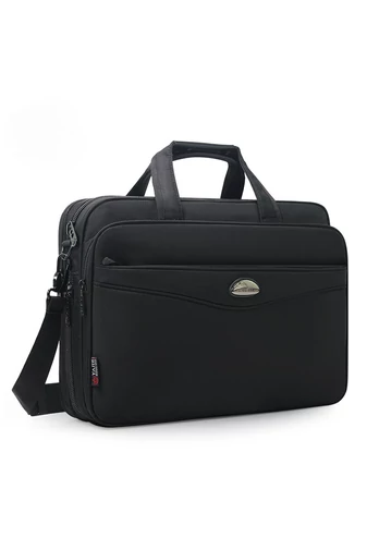 Bonluo rozšíriteľná aktovka z odolného materiálu, na notebook 15,6", veľkosť Wizzair (40*30*15)