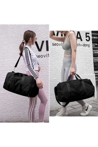 Bonluo čierna cestovná taška s jednou priehradkou na topánky Veľkosť 50*25*30cm