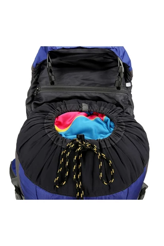 Bonluo čierny vodotesný batoh na turistiku s priehradkou na topánky a s vodotesným krytom (69*30*24cm)