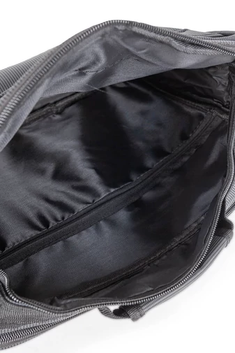 Bonluo Čierna crossbody taška pre mužov vyrobená z vodeodolného materiálu Veľkosť (26*33*11cm)