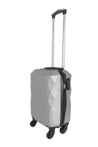 Bonluo Pevný kufor sivý s odnímateľnými kolieskami Wizzair Veľkosť 40*30*20cm