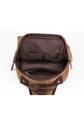 Bonluo Hnedý Unisex Batoh/Crossbody taška Veľkosť 33*29*11cm