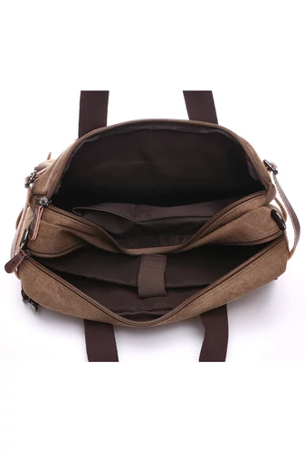 Bonluo Hnedý multifunkčný batoh 3v1 Premium Quality Veľkosť 32*44*13cm