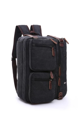 Bonluo Čierny multifunkčný batoh 3v1 Premium Quality Veľkosť 32*44*13cm