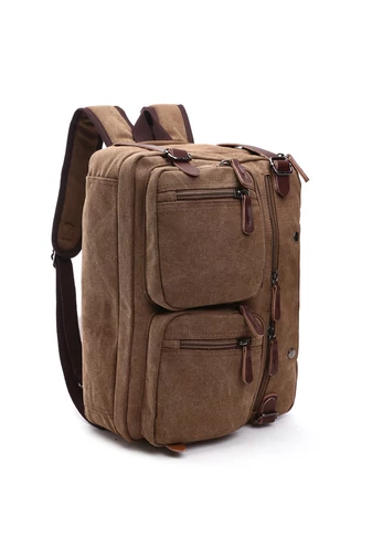Bonluo Hnedý multifunkčný batoh 3v1 Premium Quality Veľkosť 32*44*13cm