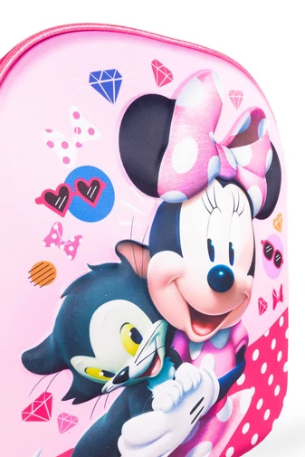 Minnie Bonluo Ružový Detský ruksak , rozmery 30*27*9 cm