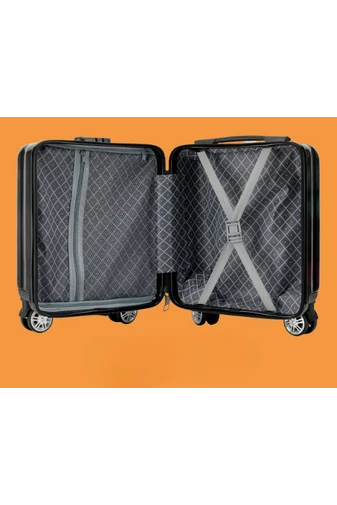 Bonluo Mini ružový bezplatnný príručný kufor veľkosti Wizzair 40*30*20cm