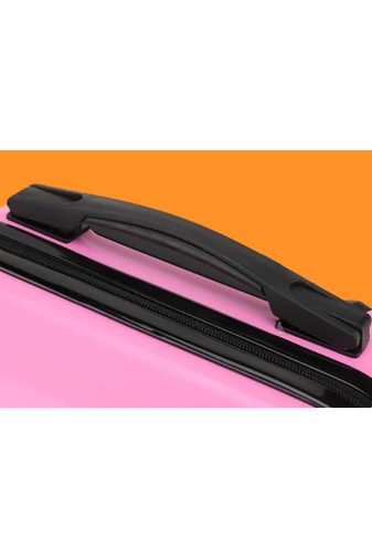 Bonluo Mini ružový bezplatnný príručný kufor veľkosti Wizzair 40*30*20cm